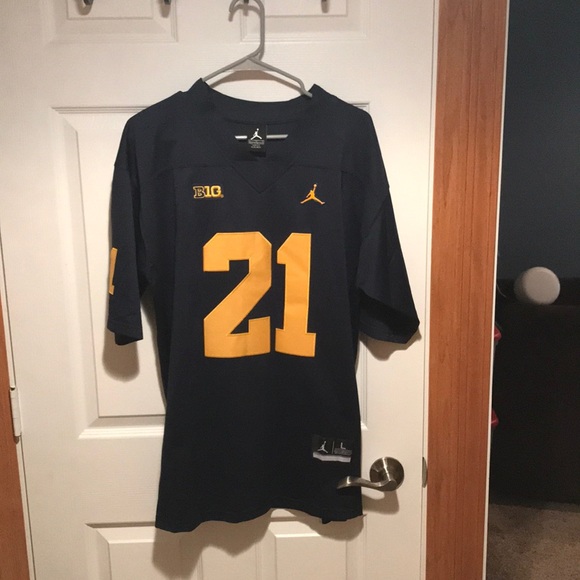 Jordan Other - Michigan Wolverines football jersey